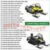 JINFANNIBI Front End Ski Leg Repair Kit fit for Ski-Doo