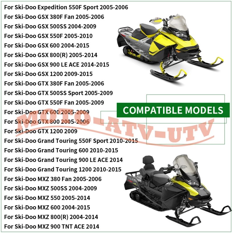 JINFANNIBI Front End Ski Leg Repair Kit fit for Ski-Doo
