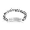 God is My First Priority Bracelet, Christian Bracelet Stainless Steel