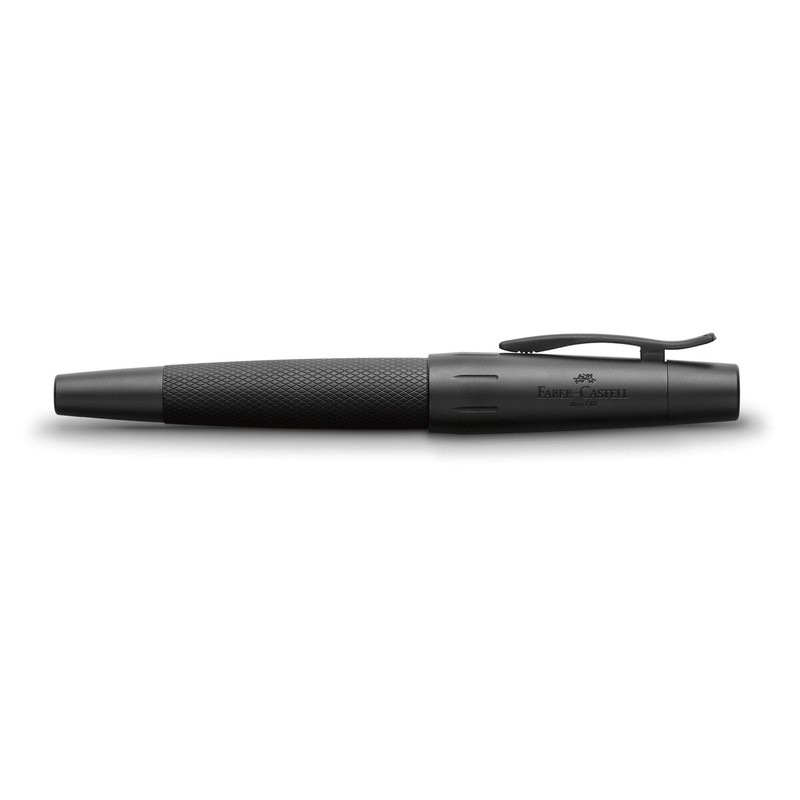 Faber-Castell e-motion Fountain Pen, Pure Black - Extra Fine