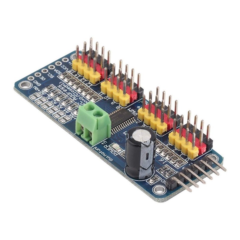 Hailege 2pcs PCA9685 16 Channel IIC I2C 12 Bit PWM