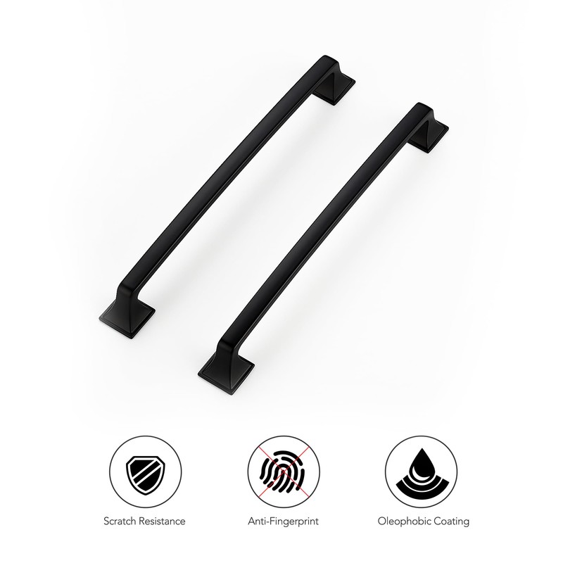 Ravinte 20 Pack Solid 7-1/2 Inch Square Foot Arch Pull