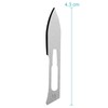 May Set of 10 Scalpel Blades Figure 3 in 6