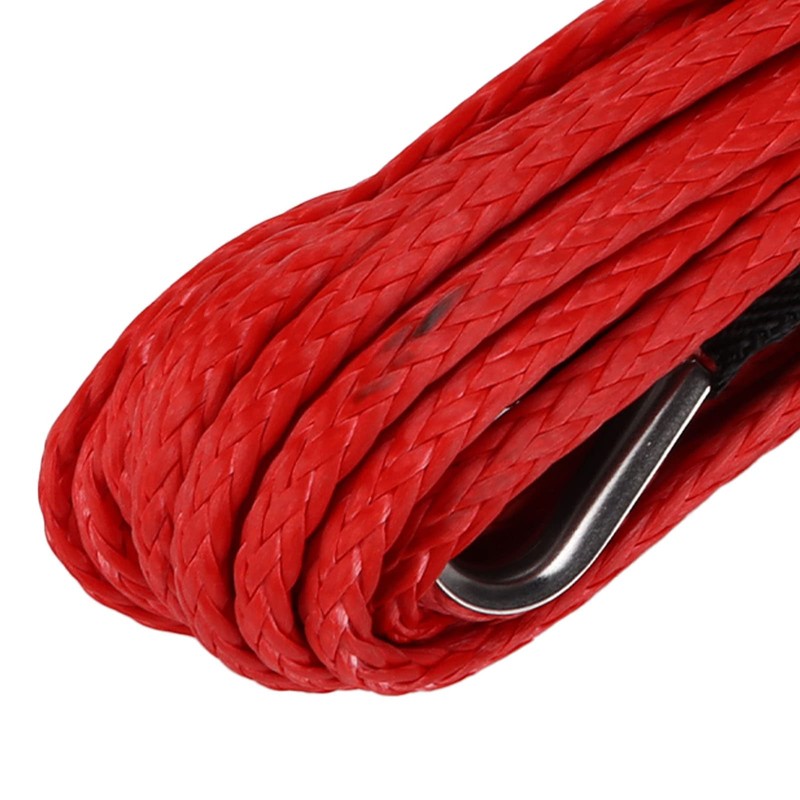 Synthetic Rope, 7700 LBS Winch Cable Nylon 15 m Synthetic