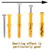 20 Set Screws and Anchors Set M5x80 Screw with 8x80