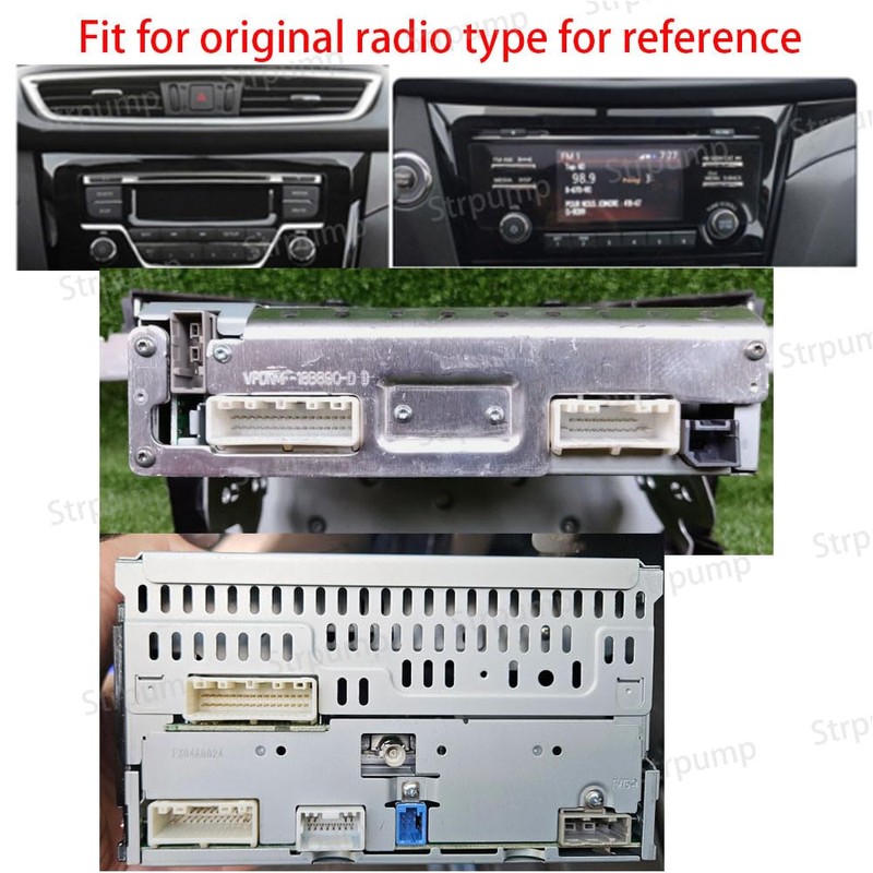 Strpump 16pins Car Radio Power Harness Cable Wire Compatible for