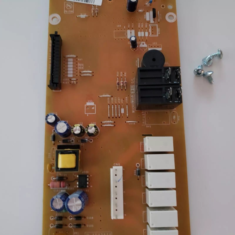 GE WB27X29801 New GE Microwave Control Board White LED Genuine