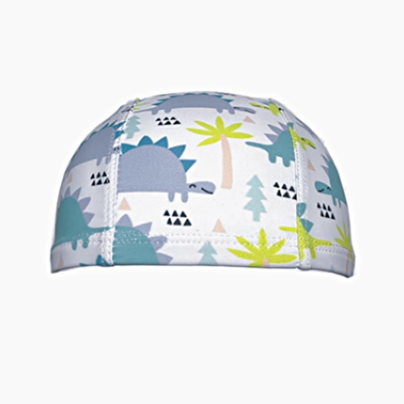 Dinosaur Swim Cap, Kids, Swimming Cap, Kids, Toddler, UV Protection,