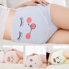 4PCS Women Lady High Waist Cute Adjustable Panties Cartoon Briefs