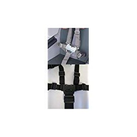 5 Point Harness Buckle Plus Straps Replacement Part for Fisher Price SpaceSaver and Deluxe SpaceSaver High Chair Seat Safety for Babies, Toddlers, Kids, Children 5Aw