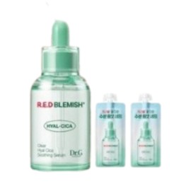 Dr.G Red Blemish Clear Hyalcica Soothing Serum 50ml + 2 portable mini 10ml / 닥터지 레드블레미쉬 클리어 히알시카 수딩세럼 50ml + 휴대용 미니 10ml 2개