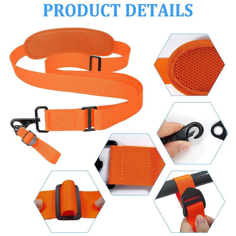 yuejuhe Shoulder Strap Grass Trimmer, Carry Strap Brush Cutter, Adjustable