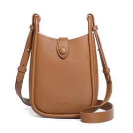 CLUCI Small Crossbody Bags for Women,Leather Crossbody Phone Purse,Cell Phone Bag Wallet Purses with Adjustable Strap