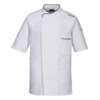 Surrey Chef Jacket S/S White R Medium