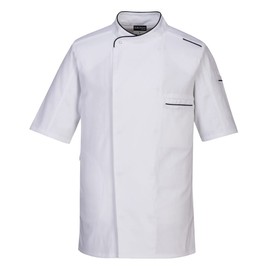 Surrey Chef Jacket S/S White R Medium