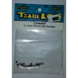 Losi TEAM LOSI U JOINTS PINS & SET SCREWS VINTAGE RC RACING LOSA6407