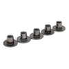 MroMax M6 10mm 30pcs Flat Head Cap nut Brad Hole