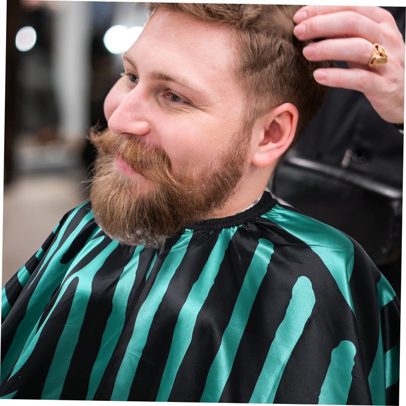 FOMIYES Professional Hair Cutting Cape Snap Closure Large Satin Barber