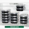 Freshware Meal Prep Containers [45 Pack] 1 Compartment with Lids,