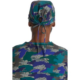 Dickies Men & Women Print Scrubs Hat DK513, One Size, Cut Out Camo