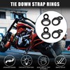 TUCKBOLD Multi Purpose Car Tie Down Strap Rings | Anchor