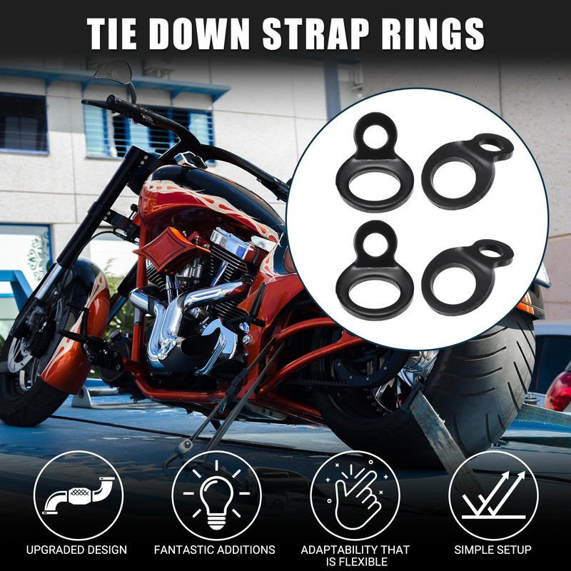 TUCKBOLD Multi Purpose Car Tie Down Strap Rings | Anchor