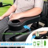 10L0L Golf Cart Rear Seat Kit Arm Rest Set with