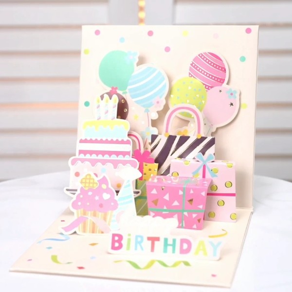 Popup Delights Gifts Cakes and Balloons - Pop Up Birthday
