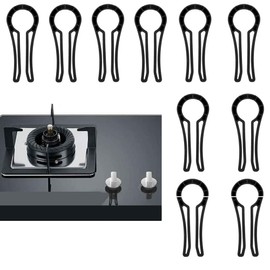 stove knob safety covers - gas stove knob locks - Prevent Accidental Touch - Suitable for pets and children - Durable Stove Knob Covers Keep Safety for Kids, Pets, Easy to Install and Use,10pack