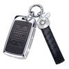 SHANGHONG for LAND ROVER Key Fob Cover with Keychain, Genuine