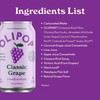 OLIPOP Prebiotic Soda Pop, Classic Grape, A New Kind of