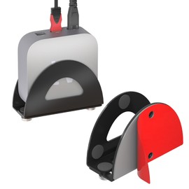 Adjustable TV Box Wall Mount Metal Wall Mount for A-pple TV, Router and Other Media Players