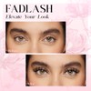 FADLASH False Eyelashes Fluffy and Voluminous Cat Eye Lashes with