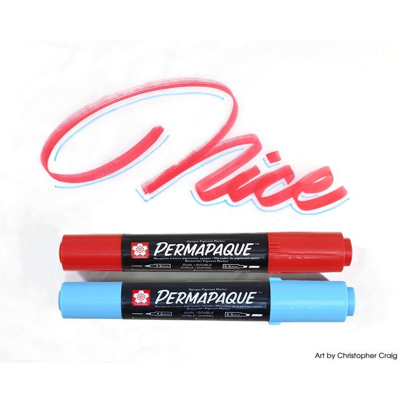 Sakura ​Permapaque Opaque Dual Point Markers, 4 PK 58340