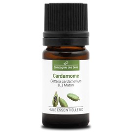 Kardamom Organic - 5 ml - Essential Oil - 100% Pure, Natural, ChromaCert Guarantee - Chemotyped & Full Spectrum