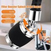 Grifo de filtro de cocina giratorio Booster a prueba de