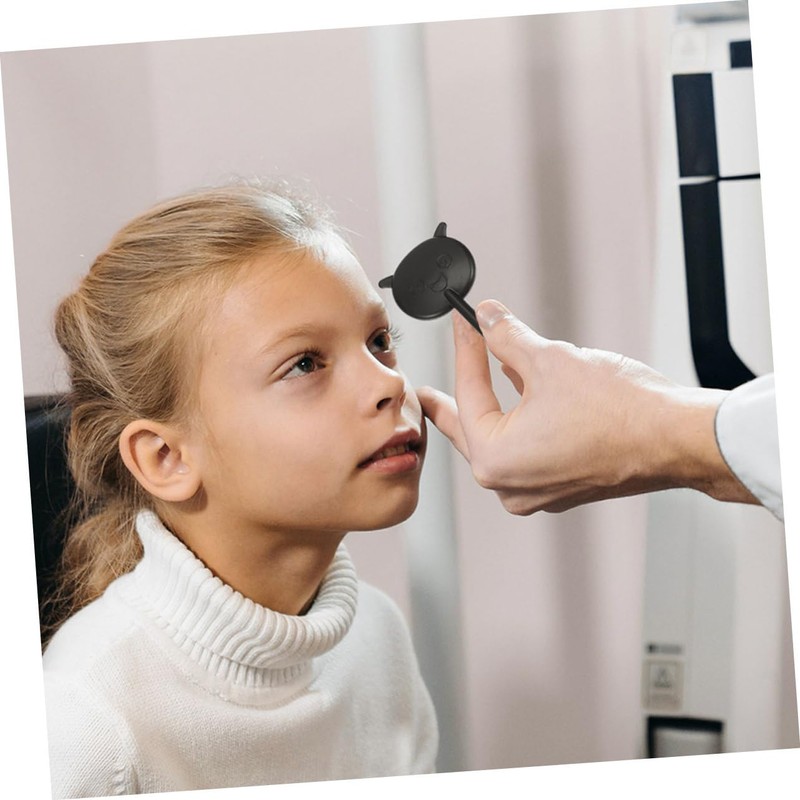 SAFIGLE 4 Sets Handheld Eye Occluder Vision Testing Tools Durable