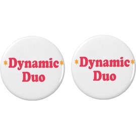 Set 2 Dynamic Duo 2.25" Bottle Openers w/Keyring