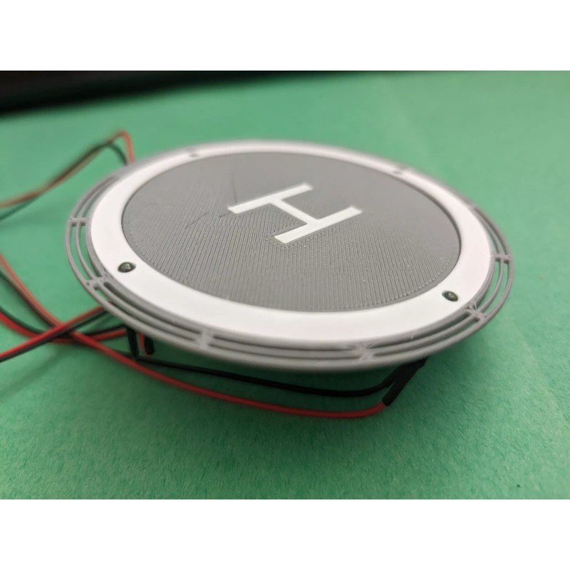 N 1:160 scale heli pad helicopter landing pad w 4x