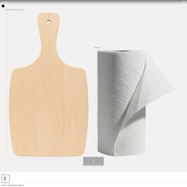 Wooden Cutting Boards with Handle 16 inch, Pack of 1 Large Charcuterie Board, Wood Serving Board, Unfinished Wood, by Woodpeckers