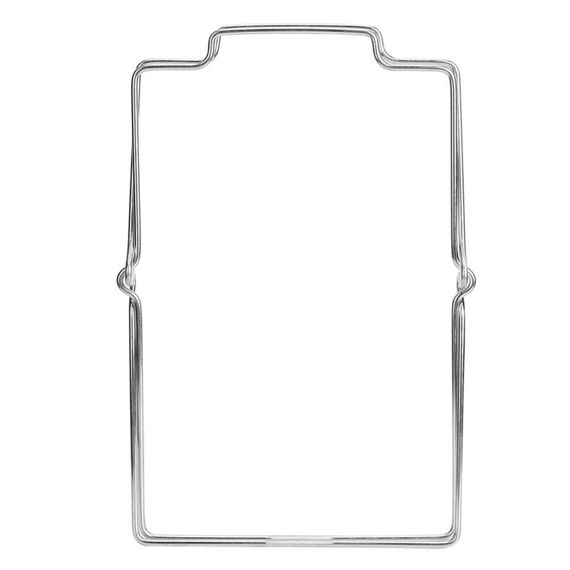 Yosoo123 Kitchen Rack Stainless Steel Foldable Garbage Bag Rack Stand