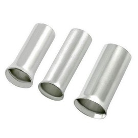 Morris 12854 Non-Insulated Ferrule Din Standard 12 AWG Wire Range, .472-Inch Length, 100-Pack