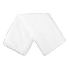 Tabanzhe White Tulle Fabric 2 x 1.65m – Soft Mesh Netting for DIY Crafts, Sewing, Wedding Dress, Birthday Party Decorations, Gift Wrapping & Costume Making