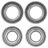 Caltric Front Rear Knuckle Bearings for Honda Foreman Rubicon 500