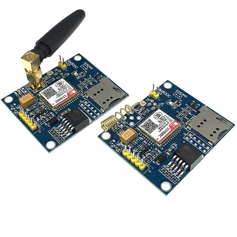 SIM800C GSM/GPRS Module with SMA Antenna for Raspberry Pi Experimental