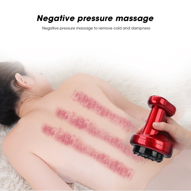 Rechargeable Electric Body Scraping Machine Negative Pressure 9 Gears Cupping