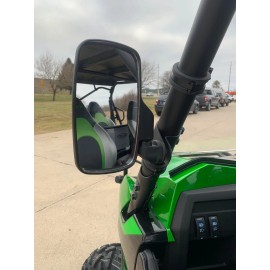 Maverick Advantage 3 pc Set-Rear and Side View Mirrors Heavy Duty Sport for Polaris RZR