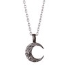 The Kiss L-N8036DM Surgical Stainless Steel Hawaiian Jewelry Necklace, Diamond