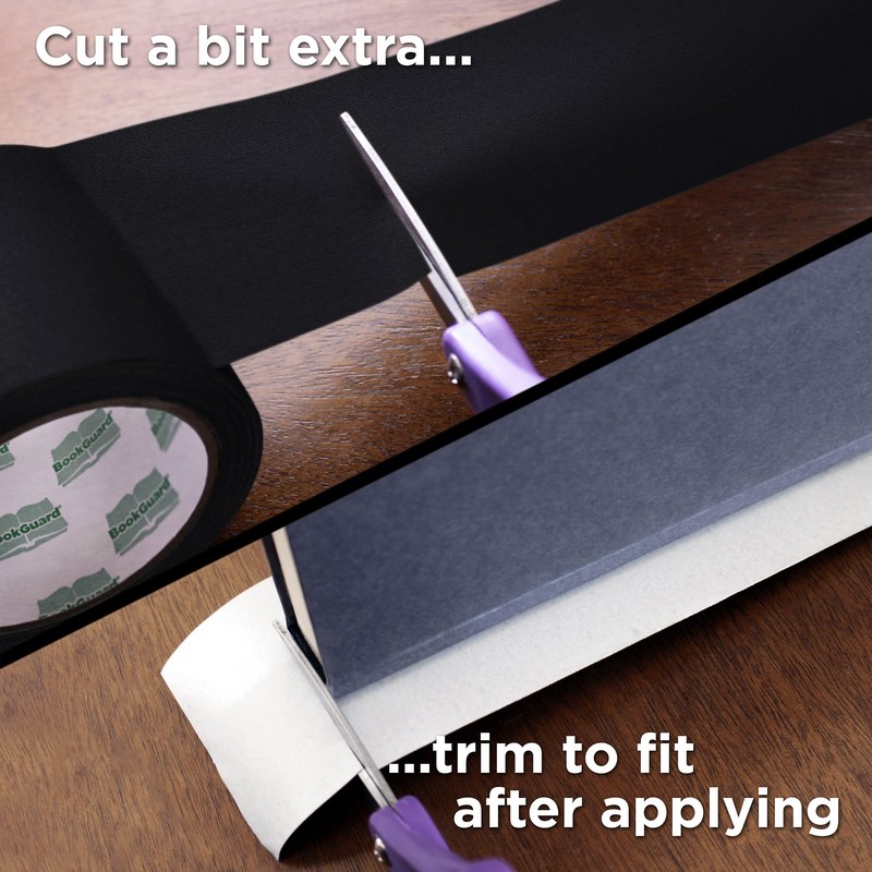 BookGuard 3 inch Premium Bookbinding Repair Cloth Tape, 15 Yard