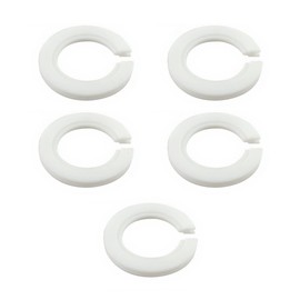 JZK 5X Adapter Ring E27 to E14 Plastic Lamp Shade Ring Converter, Lampshade Reducer Ring for Fitting Edison Screw Lamp Shades to Bayonet Cap Lampholders